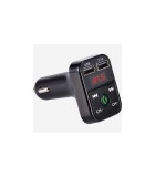 Modulator FM auto 12-24VCC +2x USB 2.1A cu afisaj LED +Bluetooth
