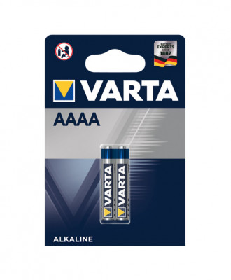 Baterie Varta AAAA LR61 alcalina 1,5V 4061 set 2 buc. foto