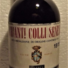 A 58 -Vin CHIANTI COLLI SENESI, DOC, RISERVA FOCE, cl 75 gr 12,5 RECOLTARE 1979