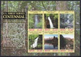 Nevis 2006-A 100-a aniversare a Serviciului Forestier al Statelor Unite,Bloc,MNH, Nestampilat