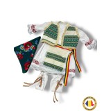 Cumpara ieftin Rochita traditionala pentru fetite + batic - TDPITI28