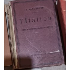 E. Sanderson - L&#039;Italien Sans Professeur en 50 Lecons