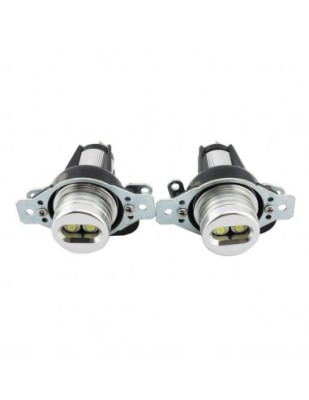 Led Marker Angel Eyes Alb 6W BMW E90/91 Facelift LCI 09.2008 - 2011 fara xenon din fabrica foto