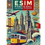 eSIM Portugal, Unlimited Standard, 30 Days