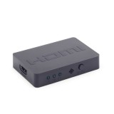SWITCH video GEMBIRD, switch 3 device la 1 Monitor, conector 1: HDMI (M) x 3; conector 2: HDMI (M), &quot;DSW-HDMI-34&quot; (timbru verde 0.8 lei)