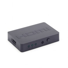 SWITCH video GEMBIRD, switch 3 device la 1 Monitor, conector 1: HDMI (M) x 3; conector 2: HDMI (M), &quot;DSW-HDMI-34&quot; (timbru verde 0.8 lei)