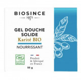 Gel de dus organic solid cu unt de shea, 55g, Biosince 1975