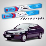 Cumpara ieftin Ștergătoare Toyota Corolla E10 Liftback 1992-1997 | Set Față Flat Premium &ndash; TeamCar&reg;