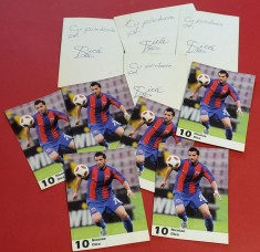 Foto fotbal - jucatorul NICOLAE DICA (STEAUA Bucuresti)-pe spate dedicatie si autograf-nu stiu daca este original