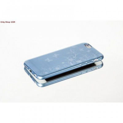 Husa Ultra Slim VIRAG Samsung G925 Galaxy S6 Edge Blue foto