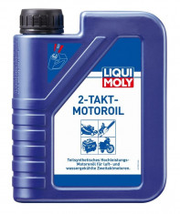 Ulei motor Liqui Moly Takt - Motoroil 2T , ulei universal sintetic 2 timpi, pentru drujbe, masini taiat iarba, motociclete, API TC Liqui Moly 1L foto