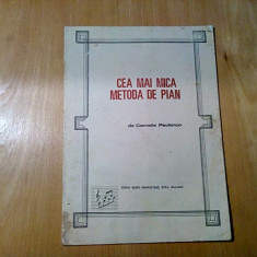 CEA MAI MICA METODA DE PIAN - Camelia Pavlenco - 1991, 20 p.