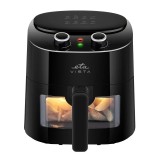 Cumpara ieftin Friteuza cu aer cald ETA Vista 0168 90000, 1300W, 4.3 litri, timer 0-30 min, negru