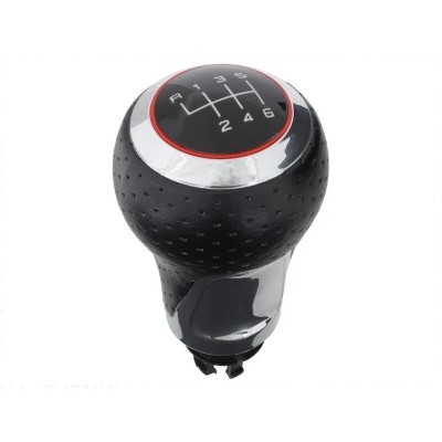Nuca pentru schimbator Audi A3 8P 03-12, MODECAR, Negru/Argintiu foto