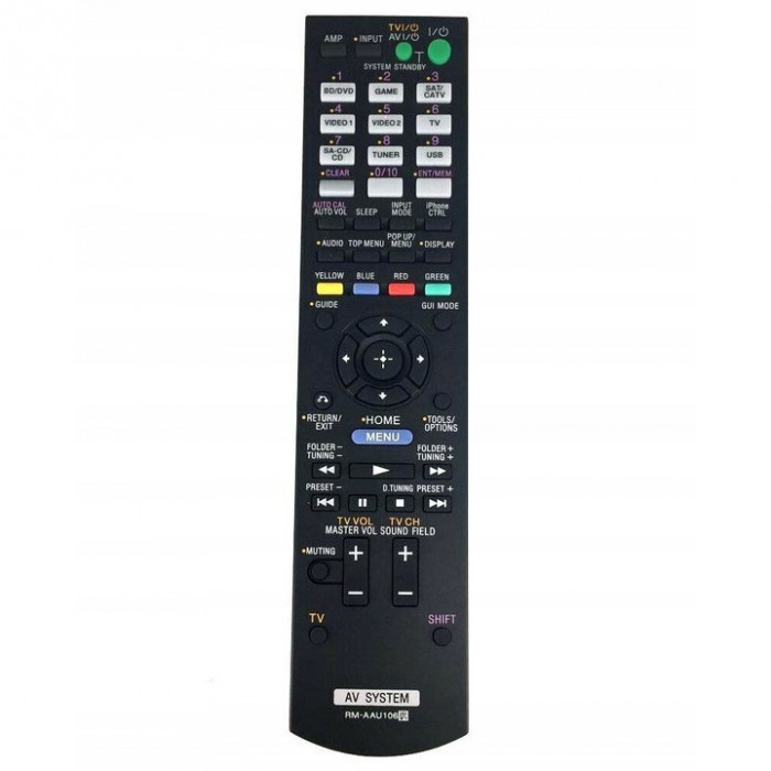 Telecomanda pentru Sony RM-AAU106, x-remote, Negru
