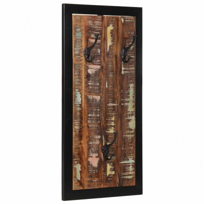 vidaXL Raft pentru haine multicolor 40x2x80 cm Lemn masiv recuperat 4015940 foto