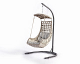 Balansoar de Gradina Ala&Atilde;&sect;at&Auml;&plusmn; cu un Singur Loc Swing, 120 x 214 x 106 cm