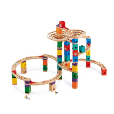 Set constructie Quadrilla Hape circuit cu bile Ultimate 198 piese foto
