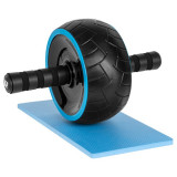 Roata fitness pentru abdomene AB-Wheel Rebel Active, cerc 20 cm, covoras inclus