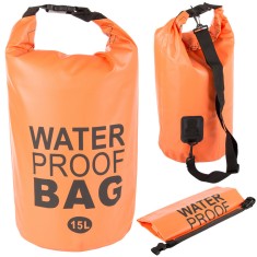 Geanta rucsac impermeabila 20L Kayak pentru drumetii Orange