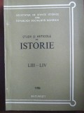 Studii si articole de istorie LIII-LIV