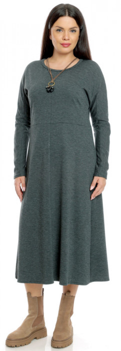 Rochie Lunga, Gri inchis PQ86 - L