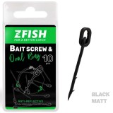 Spin Momeala + Anou ZFISH Bait Spike &amp; Oval Ring, Size 10mm, 10buc/pac