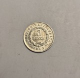 British West Africa 3 Pence 1919