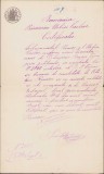 HST 246S Certificat cetățenie rom&acirc;nă 1879 semnat olograf primar Vaslui Lupașcu