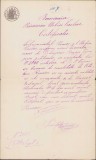 HST 246S Certificat cetățenie rom&acirc;nă 1879 semnat olograf primar Vaslui Lupașcu