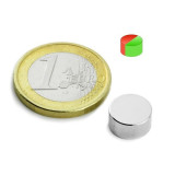 Magnet neodim disc &Oslash;10&amp;#215;5 mm, putere 1 kg, N45