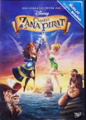 DVD animatie: Clopotica si Zana pirat ( dublat si cu sub. in limba romana ) foto