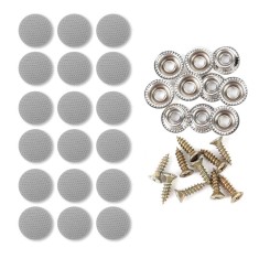 Kit 20 capse tapitate pentru reparatia plafonului auto, GRI
