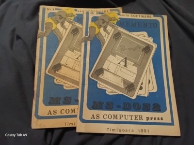 MS-DOS 1 si MS-DOS 2 anul 1991 foto