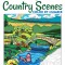 Creative Haven Country Scenes Color by Number Coloring Book