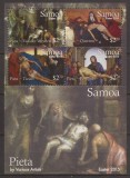 SAMOA 2015 PICTURA PASTE ( bloc dt.) MNH, Nestampilat