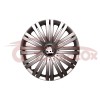 Set 4 Capace Roti Skoda Negre R16 Model 422, Plastic Flexibil, Fixare Sigura