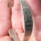 (103) BRATARA FIXA DIN ARGINT, VINTAGE, HANDMADE, 16.5 GRAME