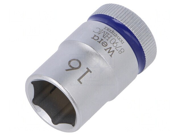 Tubulară HEX 16mm 1/2 Oțel Crom-Vanadium