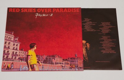 Fischer-Z &amp;ndash; Red Skies Over Paradise - disc vinil vinyl LP foto