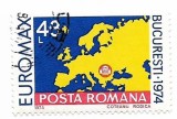 Romania (597) - Expozitia de Maximafilie &quot;Euromax&quot; - Bucuresti, 1974 - obliterata