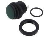 Comutator ROCKER SPST 16A 250VAC Verde IP68 CANAL ELECTRONIC