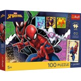 PUZZLE TREFL 100 PREMIUM PLUS KIDS MARVEL SPIDERMAN EROIC CU POSTER