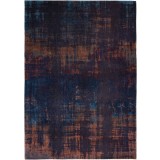 Covor Model Antiquarian Venetian Dust 9211, Marime 140 x 200 cm, Albastru, Antiderapant, Antialergic, Poliester si Latex, Living, Dormitor, Sufragerie