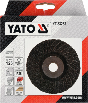 YATO DISC PENTRU SLEFUIT UNIVERSAL, 125MM, P36 foto