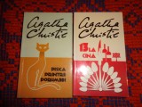 Agatha Christie - Pisica printre porumbei + 13 la cina / seria Hercule Poirot / pret pentru ambele carti