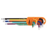 Set chei Torx NEO Tools T10-T50, 9 piese, colorate, din otel aliat
