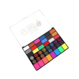 Cumpara ieftin Paleta vopsea pentru fata si corp, 42 culori, fosforescente, non-toxic, activare cu apa, multicolor, 20 x 14 x 1.6 cm