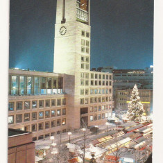 SG1 - Carte Postala - Germania -Stuttgart , Weihnachtmarkt , Circulata 1989