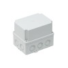 Doza patrata de ramificatie din plastic adanca ABS 150x110x120mm IP67 IK06, METE